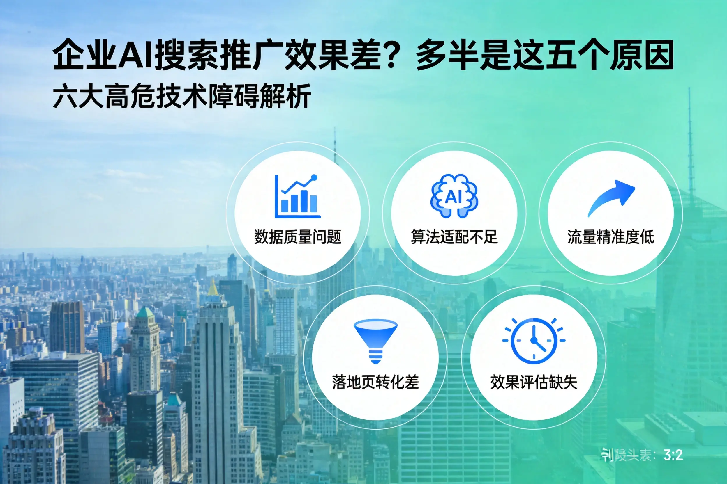 香河企业AI搜索推广效果差？多半是这五个原因